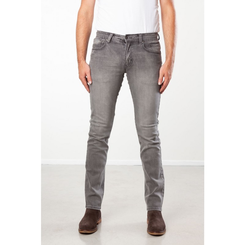 New Star JV slim grey denim