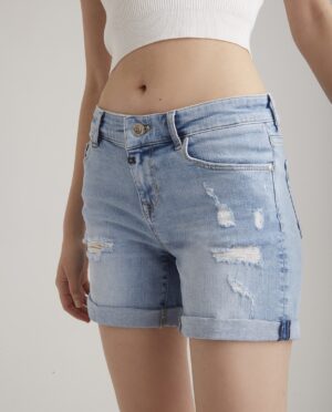 C.O.J. Denim Short Emma destroyed