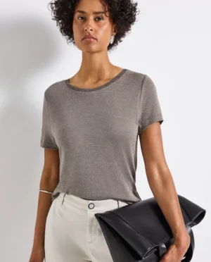 Street One Shiny shirt brown