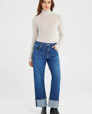 C.O.J. Denim Ruby straight astra blue