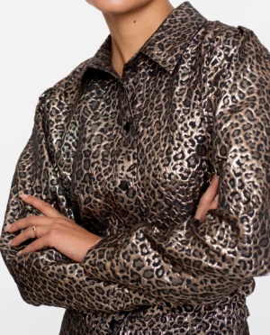 GEISHA Jacket animal gold