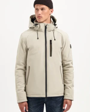 No-Excess Jacket short softshell stone