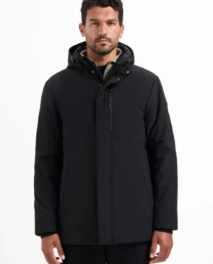 No-Excess Jacket long softshell black