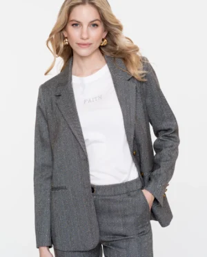 GEISHA Blazer herringbone anthra