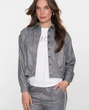 GEISHA Jacket grey/lurex