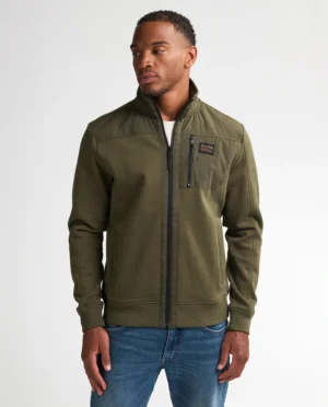 Petrol industries Sweater collar army green