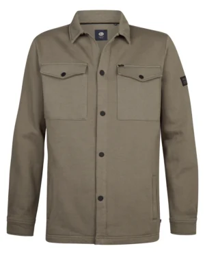 Petrol industries Sweater collar mossy stone