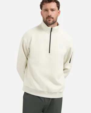 No-Excess Overshirt sweat offwhite