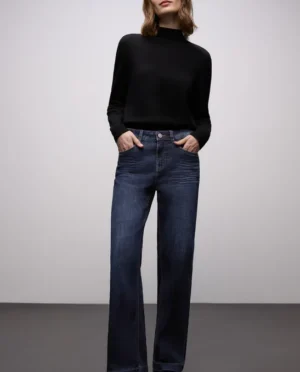 Street One Wide leg dark blue