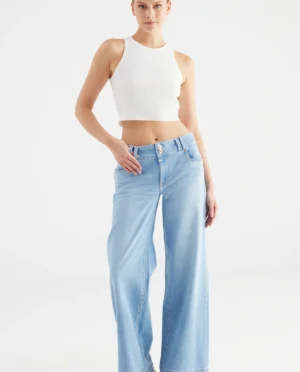 C.O.J. Denim Carlotta light blue