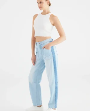 C.O.J. Denim Selena contrast side