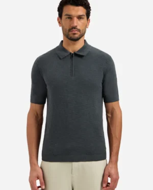 No-Excess Polo dark steel