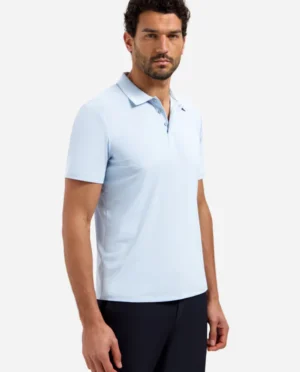 No-Excess Polo ice blue
