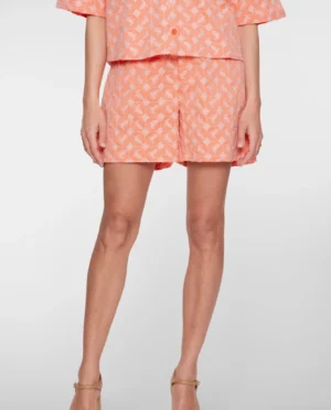 GEISHA Shorts embroidery melon