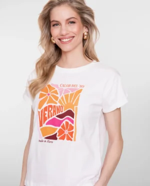 GEISHA T-shirt verano offwhite