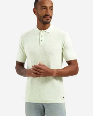 No-Excess Polo button seagreen