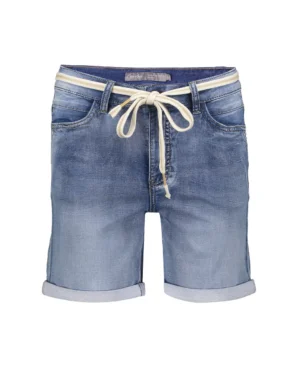 GEISHA Short Frances mid blue denim