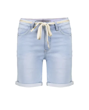 GEISHA Short Frances bleached denim