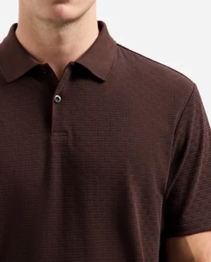 No-Excess Polo structure brown
